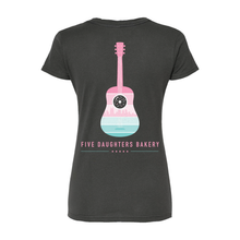 Load image into Gallery viewer, V-Neck Guitar Shirt
